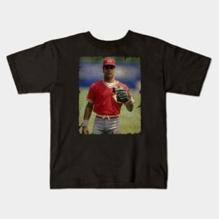 Barry Larkin in Cincinnati Reds Kids T-Shirt